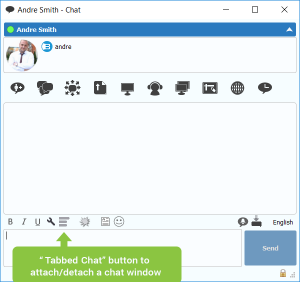 How to attach tabbed chats